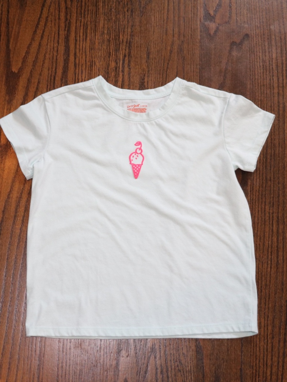 Girls Summer 4 pack T Shirts Size 10/11 & 10/12 CrewCuts/Cat & Jack - Picture 9 of 13